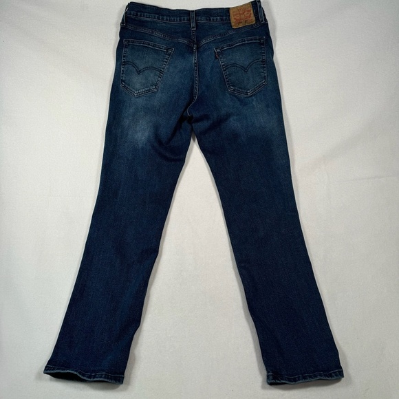 Levis Jeans Mens 33X34 Blue 541 Straight Leg High Rise Dark Wash - Picture 2 of 13